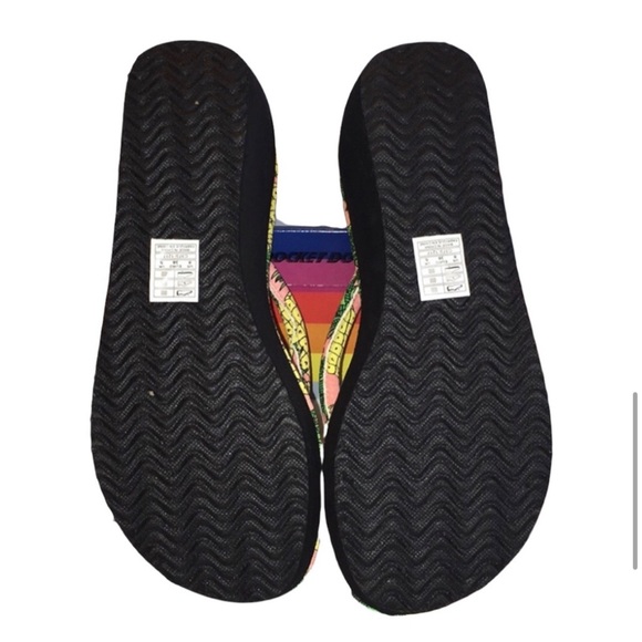 Rocket 🚀 Dog 🐶 Tropics Thong Sandals Size 8M NIB - Picture 10 of 12